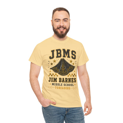 Jim Barnes Middle School JBMS Tornadoes T-Shirt — School Spirit Tee