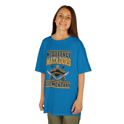 McQueeney Matadors Elementary Kids T-Shirt – School Spirit Tee