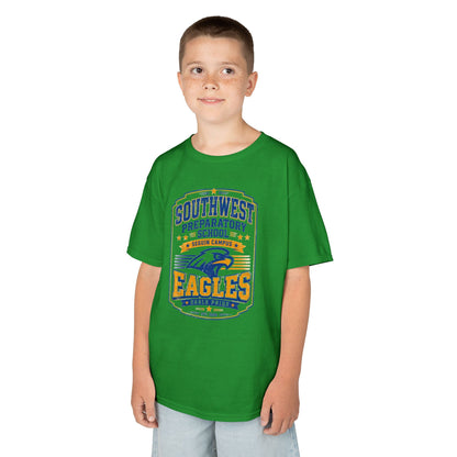 Kids T-Shirt — Southwest Preparatory School Eagles Mascot Tee