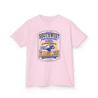 Kids T-Shirt — Southwest Preparatory School Eagles Mascot Tee