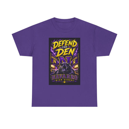 Defend the Den Navarro High School Panther T‑Shirt