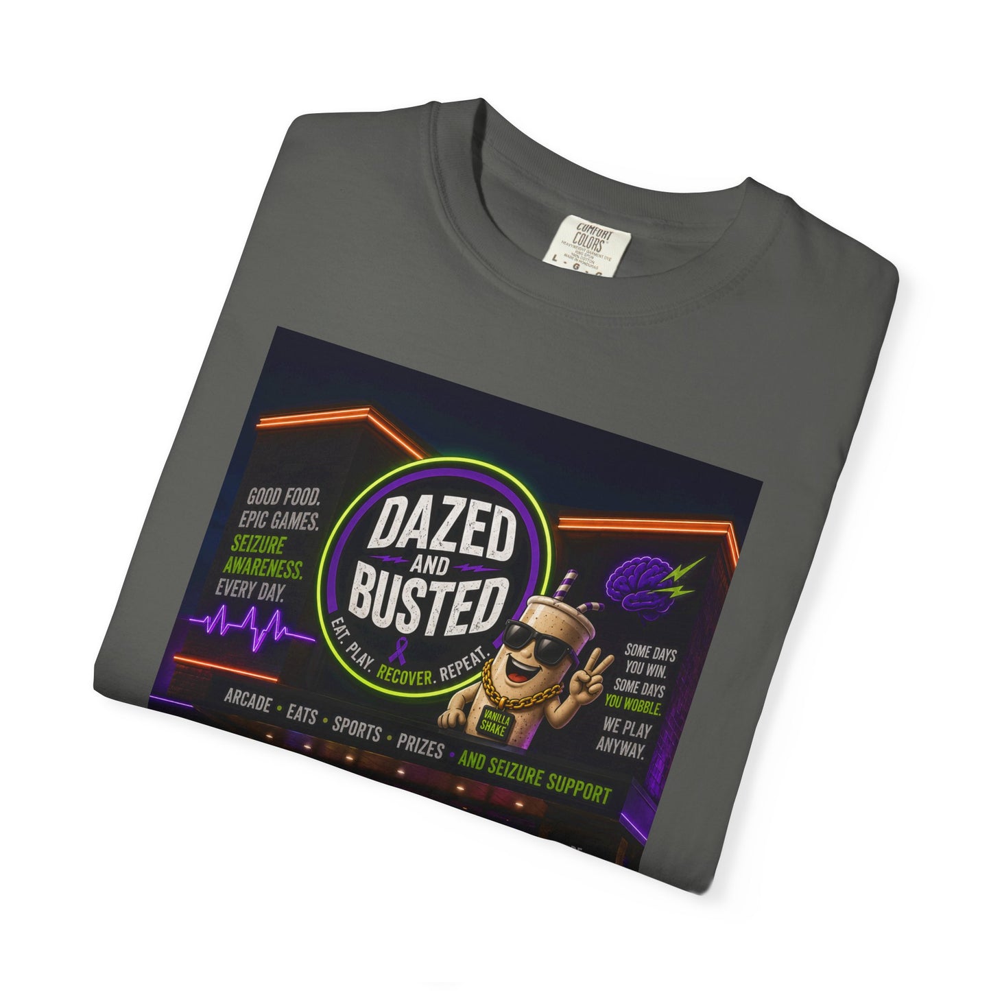 Dazed & Busted Neon Arcade T-Shirt