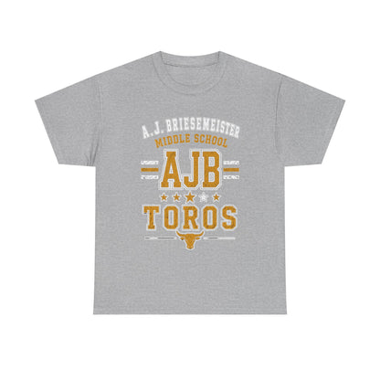 A.J. Briesemeister Middle School AJB Toros T-Shirt