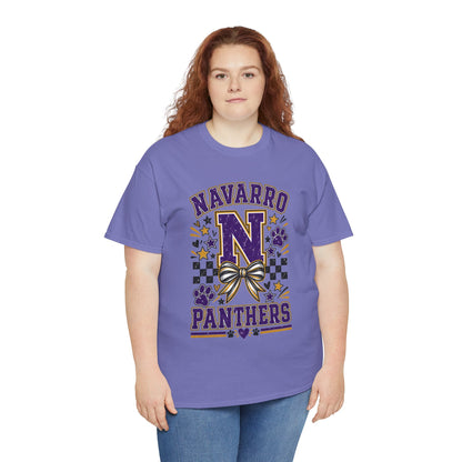 Navarro Panthers N Cheer T-Shirt — School Spirit Cheerleader Tee