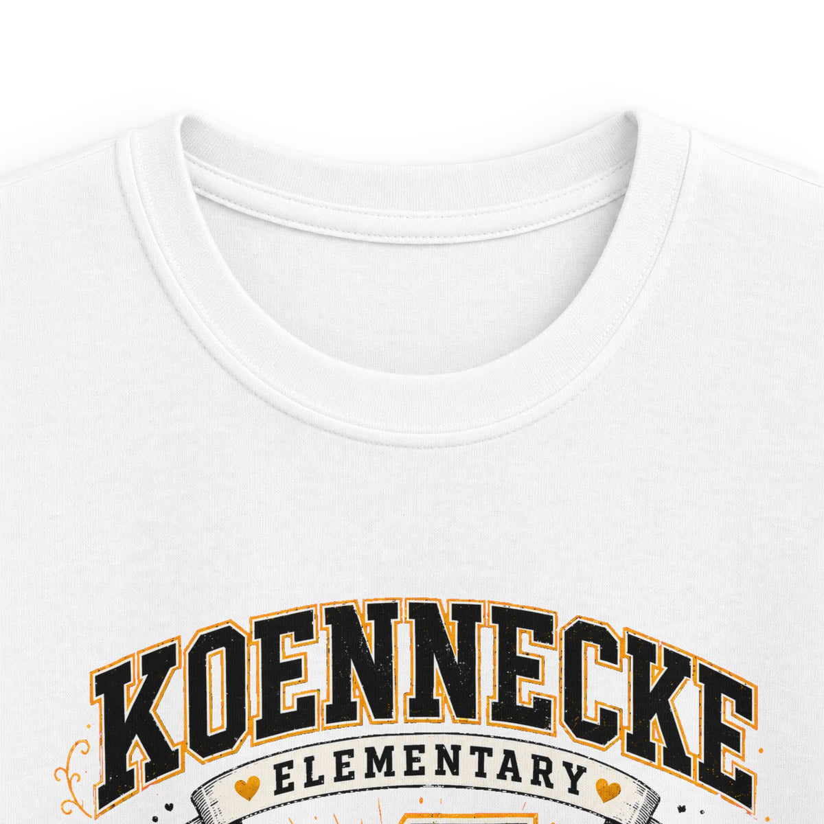 Koennecke Elementary Fourth Grade Kids T‑Shirt — '4 Fourth Grade' Bee School Tee