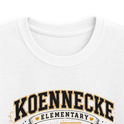 Koennecke Elementary Fourth Grade Kids T‑Shirt — '4 Fourth Grade' Bee School Tee
