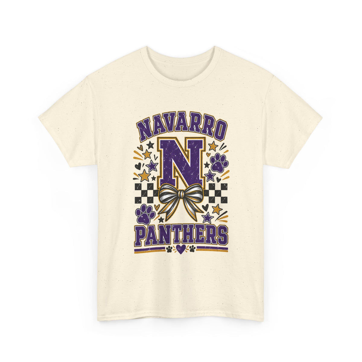 Navarro Panthers N Cheer T-Shirt — School Spirit Cheerleader Tee