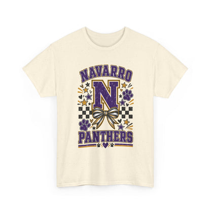 Navarro Panthers N Cheer T-Shirt — School Spirit Cheerleader Tee