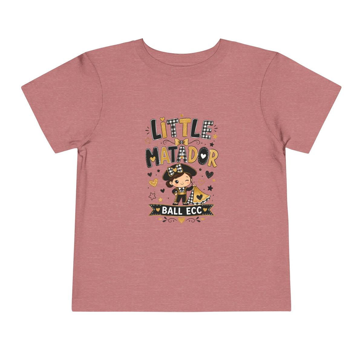 Little Matador Toddler Tee — Cute Bullfighter Baby Shirt