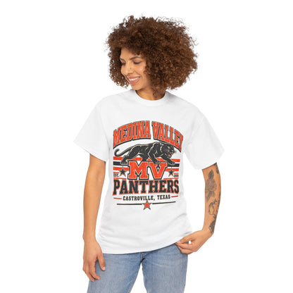 Medina Valley Panthers MV Castrovile Texas T-Shirt
