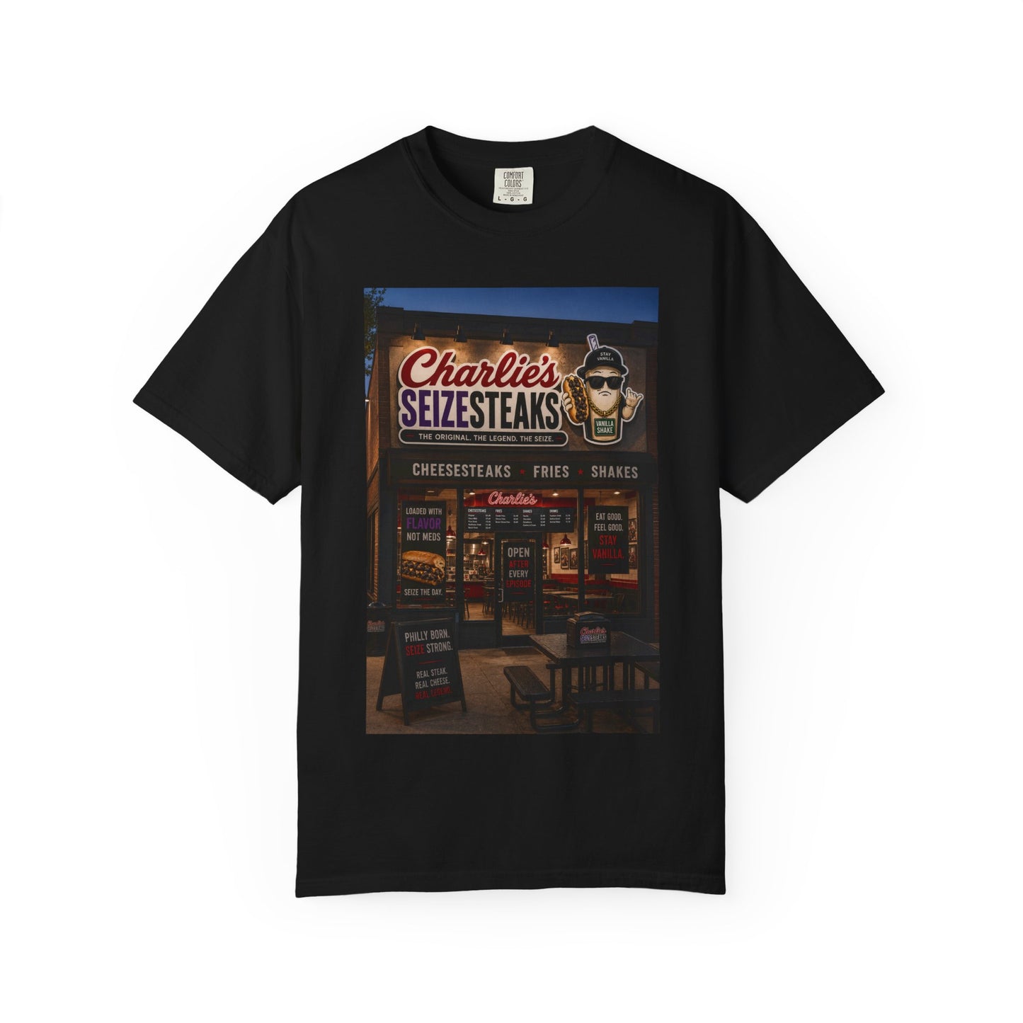 Charlie’s Seizesteaks Diner T-Shirt