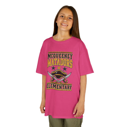 McQueeney Matadors Elementary Kids T-Shirt – School Spirit Tee