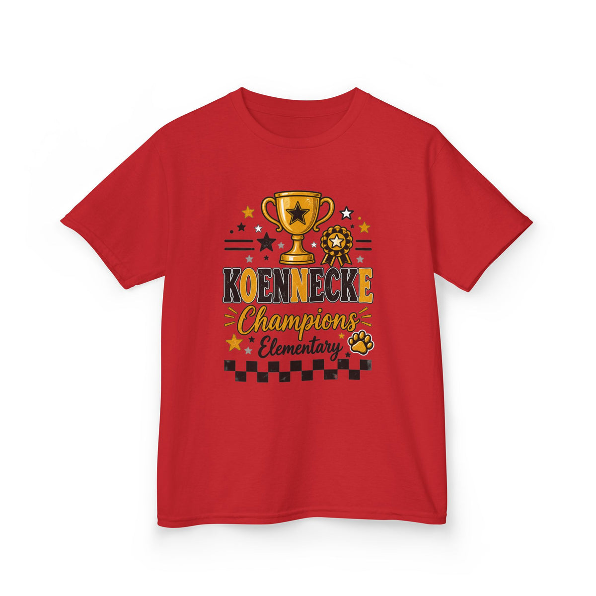 Kids Tee — Koennecke Champions Elementary School Spirit Shirt
