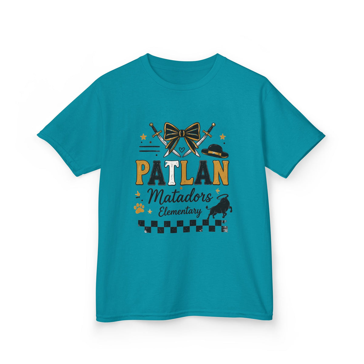 Patlan Matadors Elementary Kids T-Shirt — School Spirit Tee