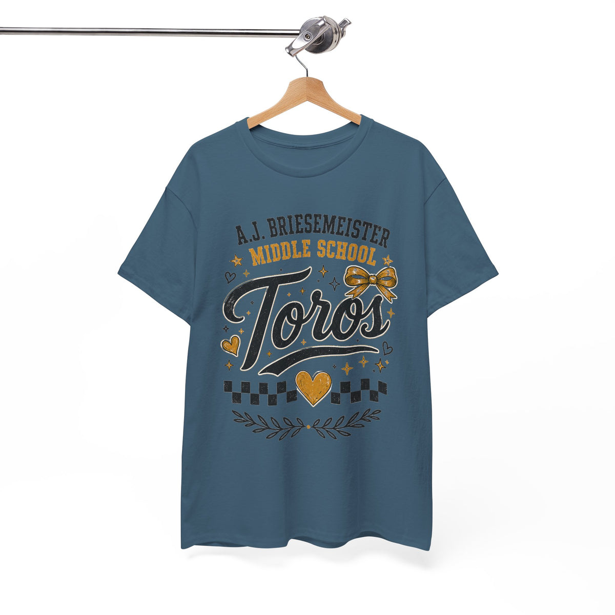 Toros Middle School Tee — L.J. Briesemaster School Spirit Shirt
