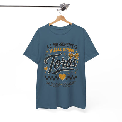 Toros Middle School Tee — L.J. Briesemaster School Spirit Shirt