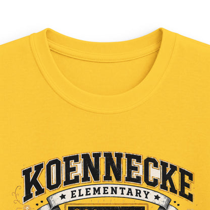 Fifth Grade Kids Tee - 'Koennecke Elementary Top of the Hive' School Spirit Shirt