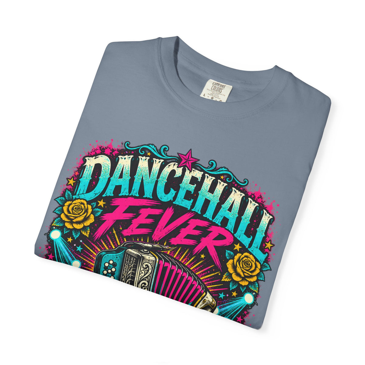 Dancehall Fever Accordion T-Shirt — Gonzales, Texas Friday Night Two-Step