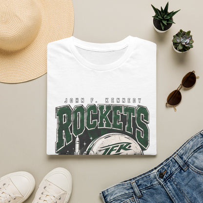 Rockets Vintage Graphic T-Shirt — John F. Kennedy Space Team Tee