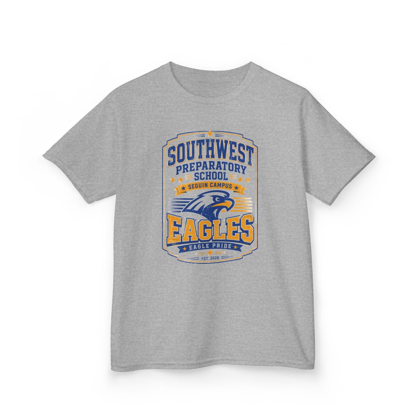 Kids T-Shirt — Southwest Preparatory School Eagles Mascot Tee