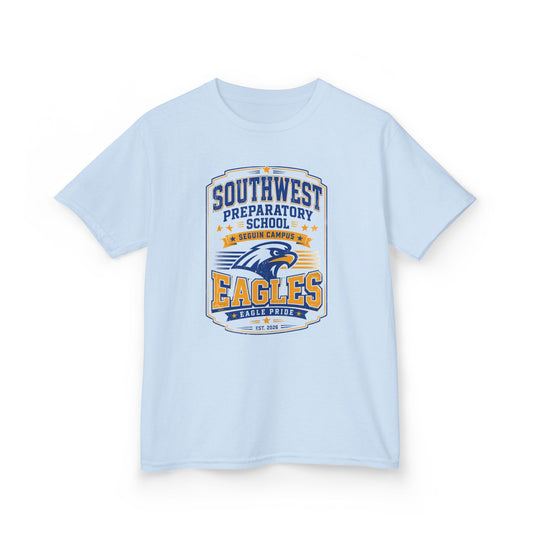 Kids T-Shirt — Southwest Preparatory School Eagles Mascot Tee