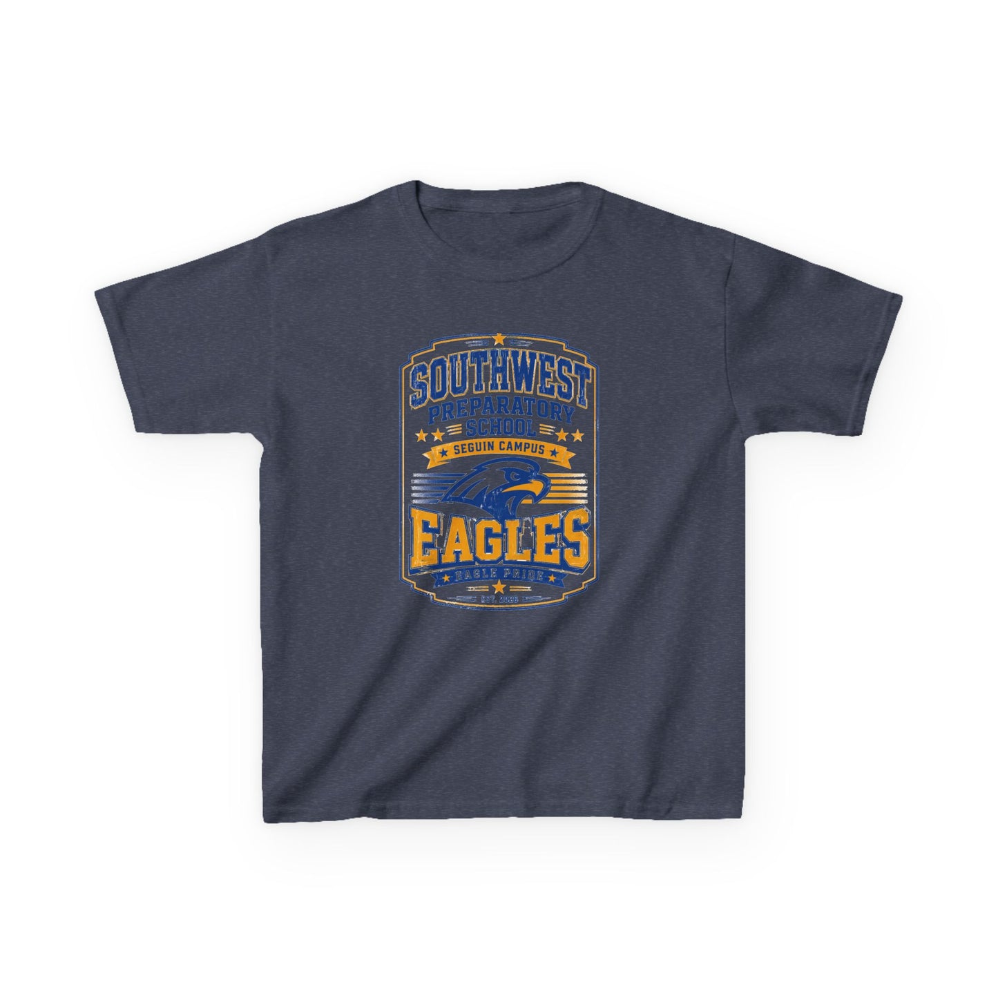 Kids T-Shirt — Southwest Preparatory School Eagles Mascot Tee
