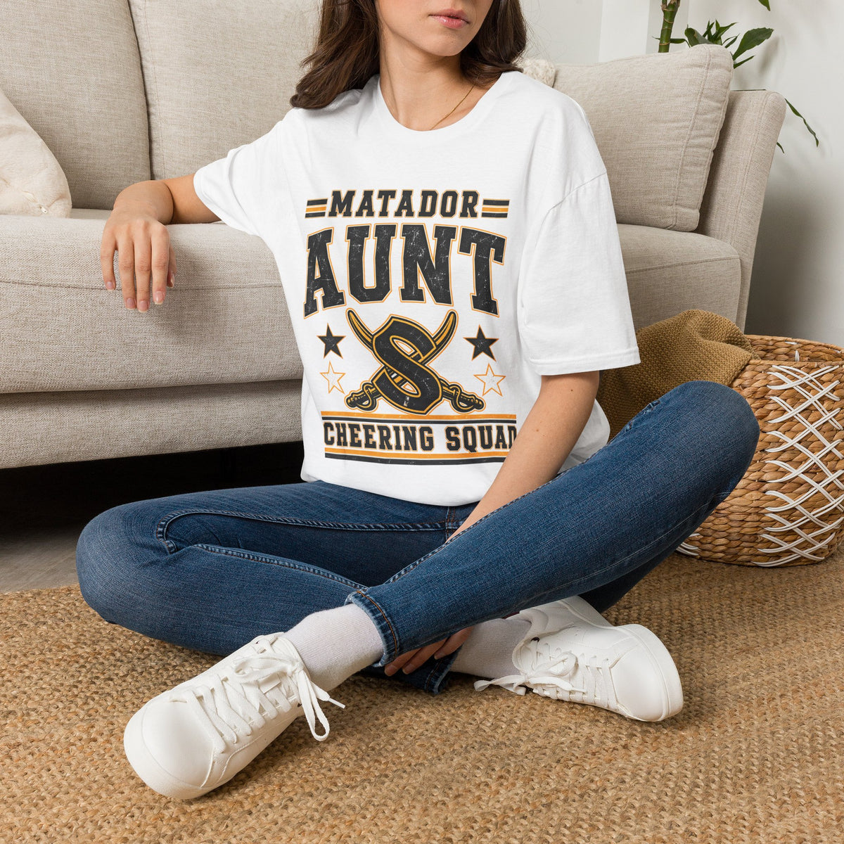 Matador Aunt T-Shirt — Cheer Squad Supporter Tee