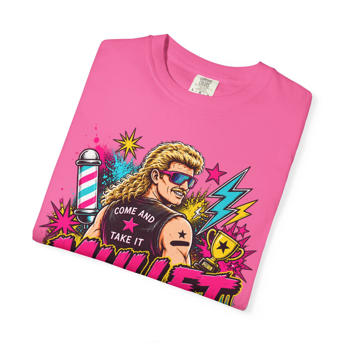Mullet Championship T-Shirt — "Business in the Front, Party in the Back" Retro Graphic Tee