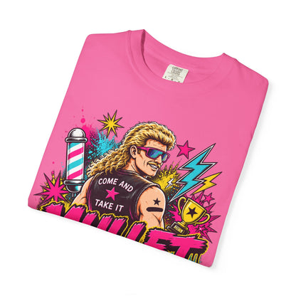 Mullet Championship T-Shirt — "Business in the Front, Party in the Back" Retro Graphic Tee