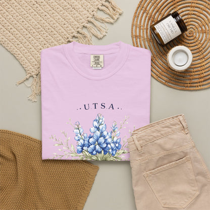 UTSA Roadrunners Floral T‑Shirt — Bluebonnet College Spirit Tee