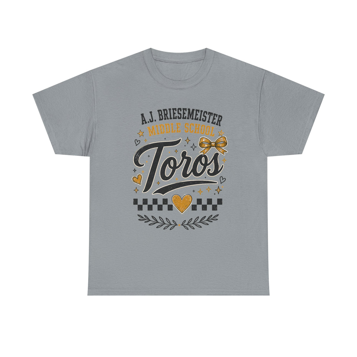 Toros Middle School Tee — L.J. Briesemaster School Spirit Shirt
