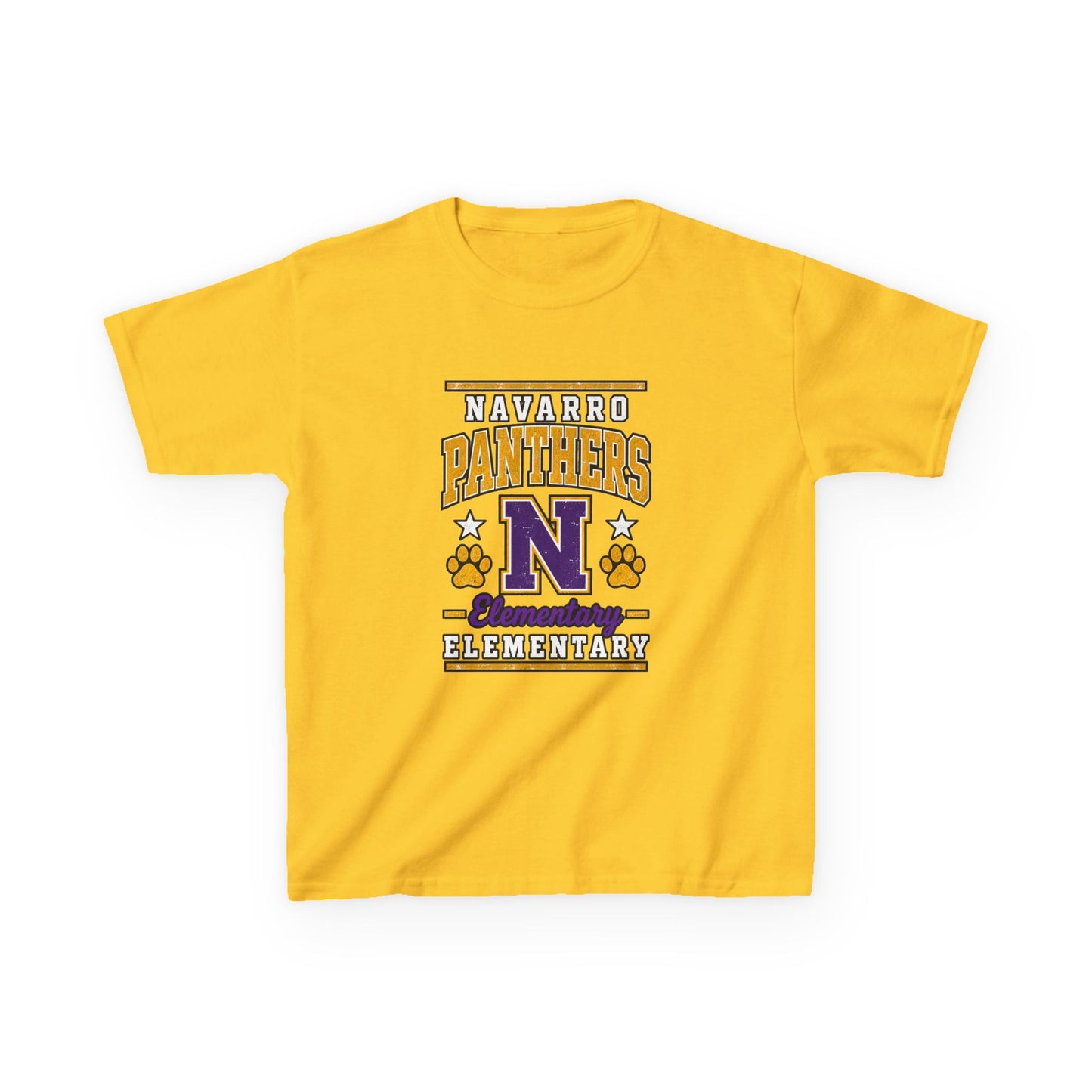 Navarro Panthers Kids T-Shirt — 'N' Elementary School Spirit Tee