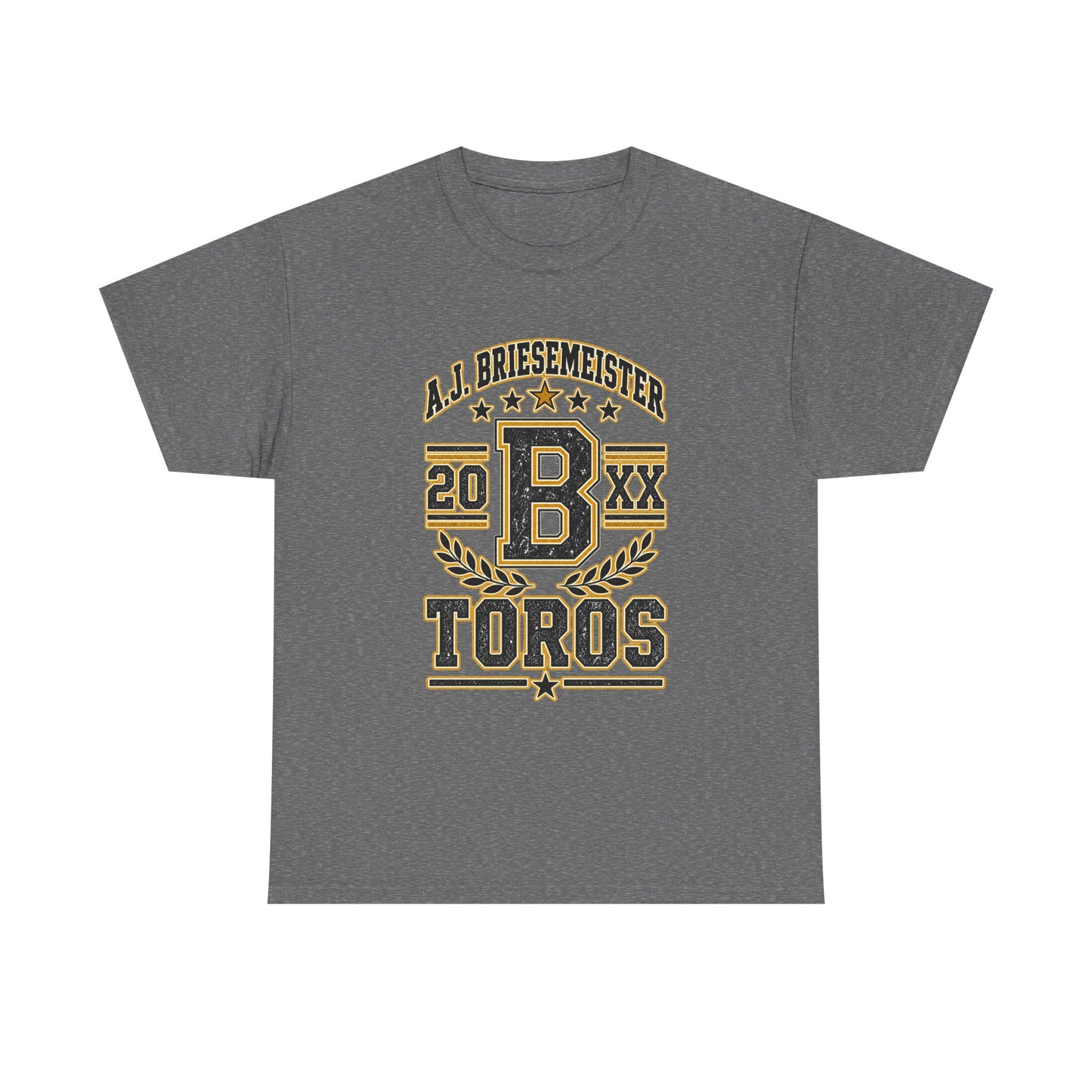 Toros Sports Crest Tee — A.J. Briesemeister Vintage Athletic Shirt