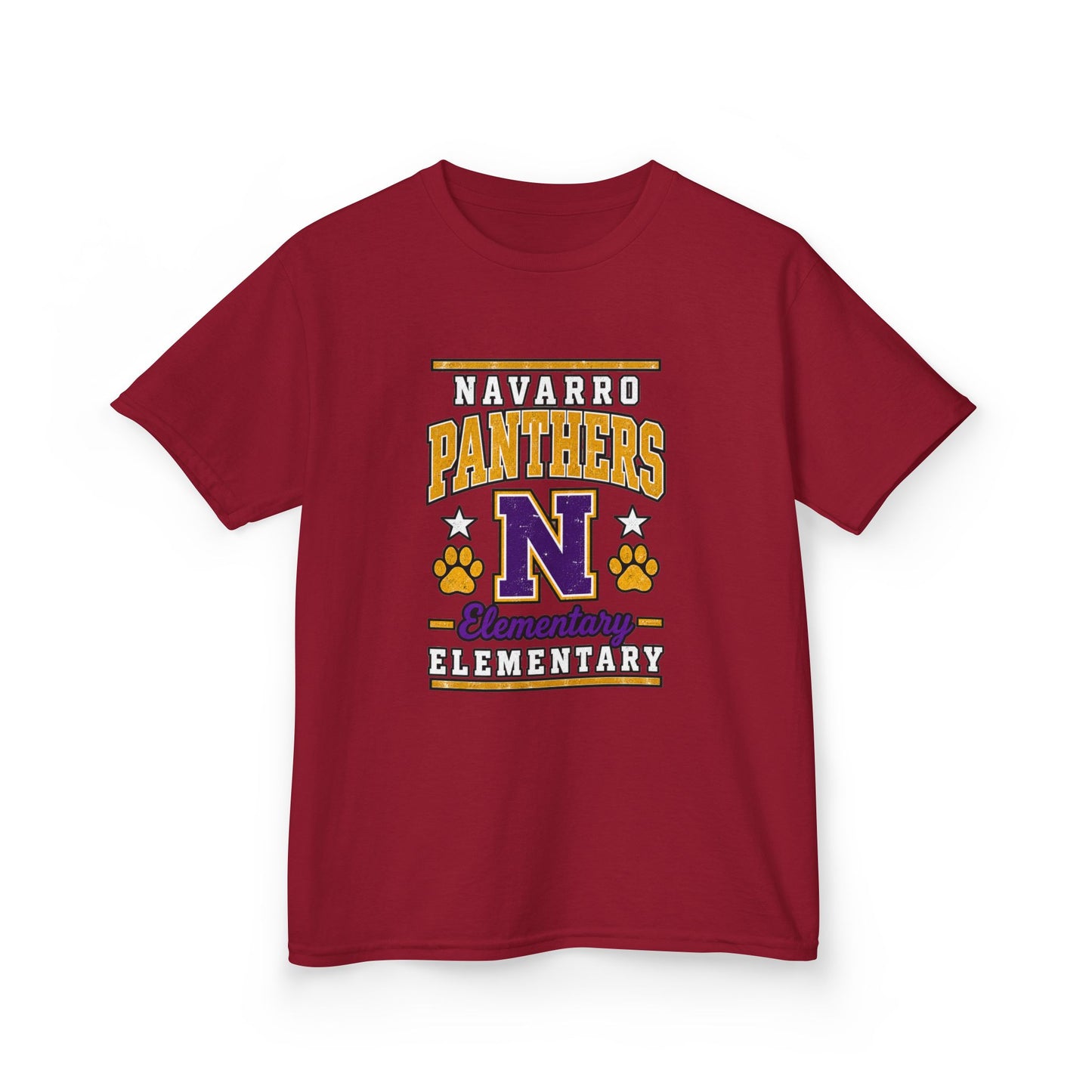 Navarro Panthers Kids T-Shirt — 'N' Elementary School Spirit Tee
