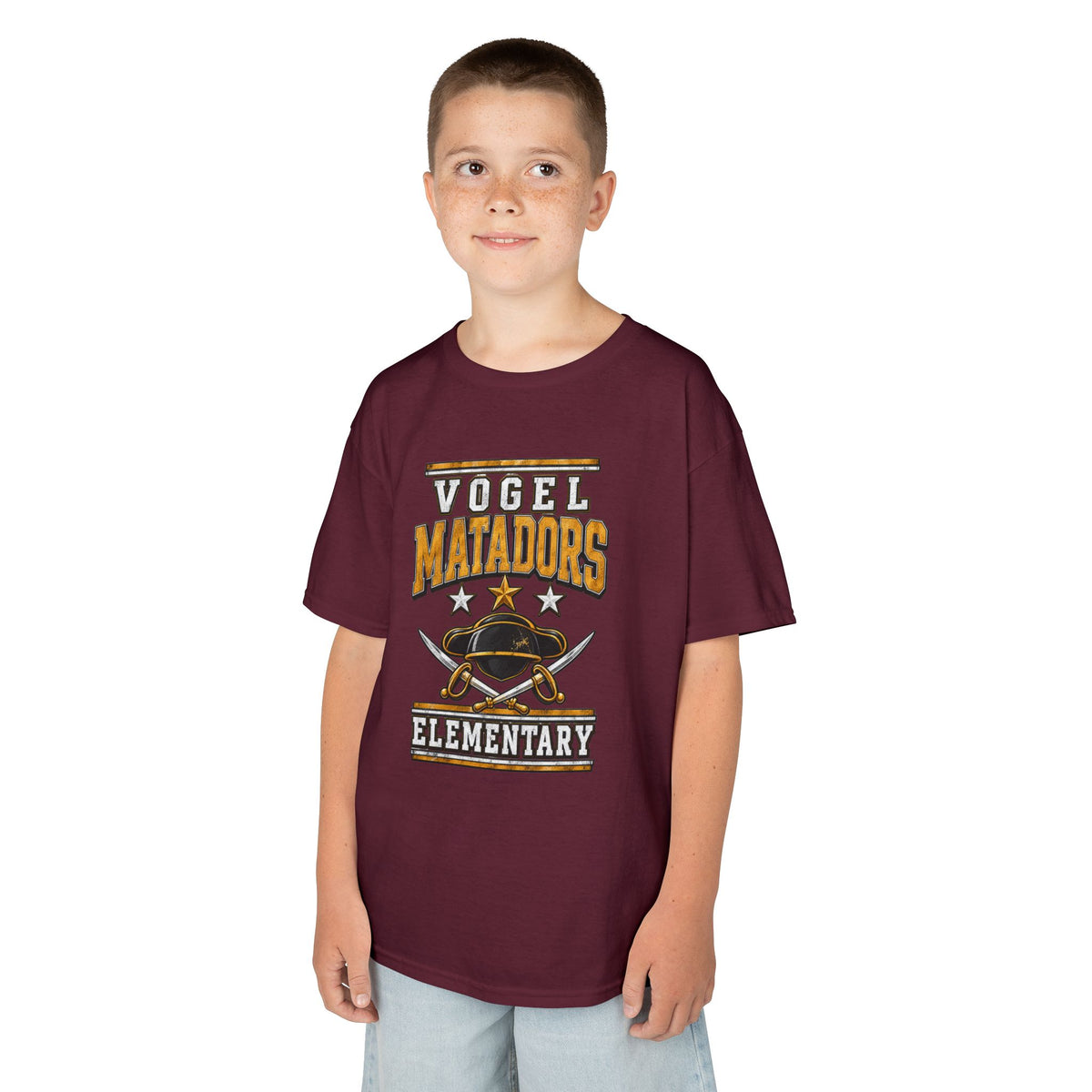 Vogel Matadors Elementary Kids T-Shirt — School Spirit Tee
