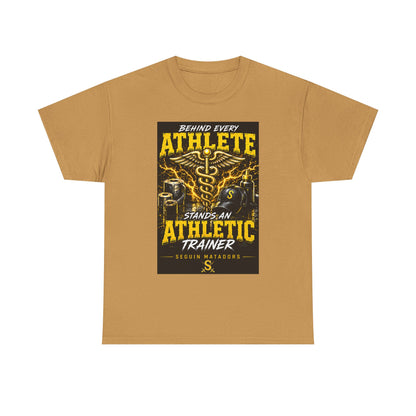 Athletic Trainer T‑Shirt — "Behind Every Athlete Stands an Athletic Trainer" Motivational Tee