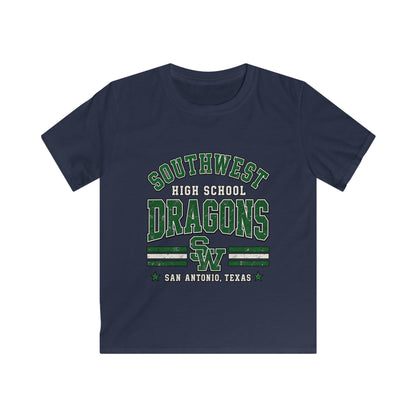 Southwest Dragons Kids T‑Shirt — High School Sports Tee (San Antonio, Texas)