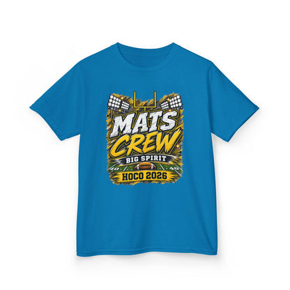 Kids Tee — "Mats Crew Big Spirit Hoco 2026" Football Crewneck