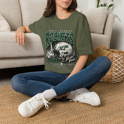 Rockets Vintage Graphic T-Shirt — John F. Kennedy Space Team Tee