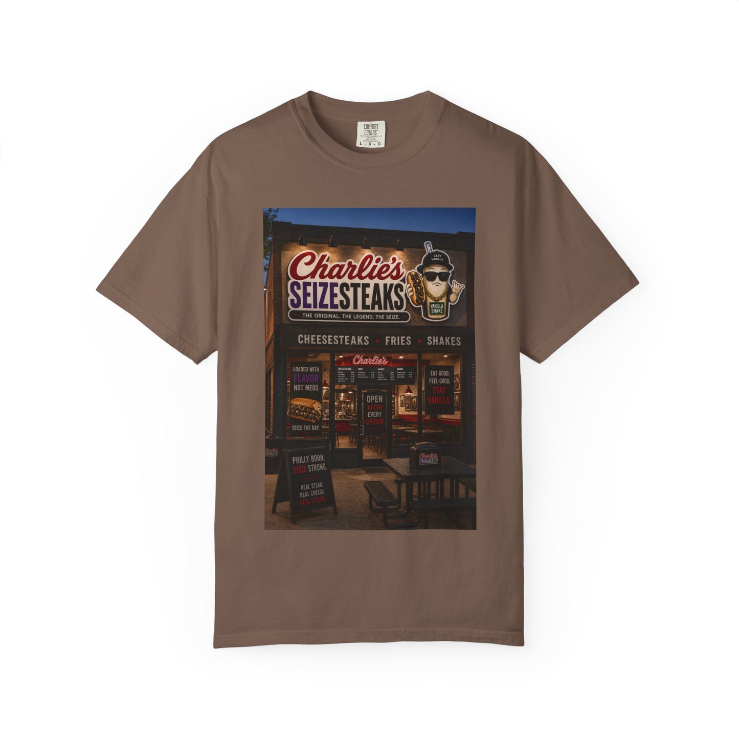 Charlie’s Seizesteaks Diner T-Shirt