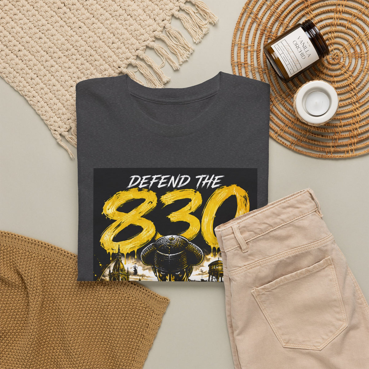 Defend The 830 Matador T-Shirt — San Antonio Pride, Military/Streetwear Graphic Tee