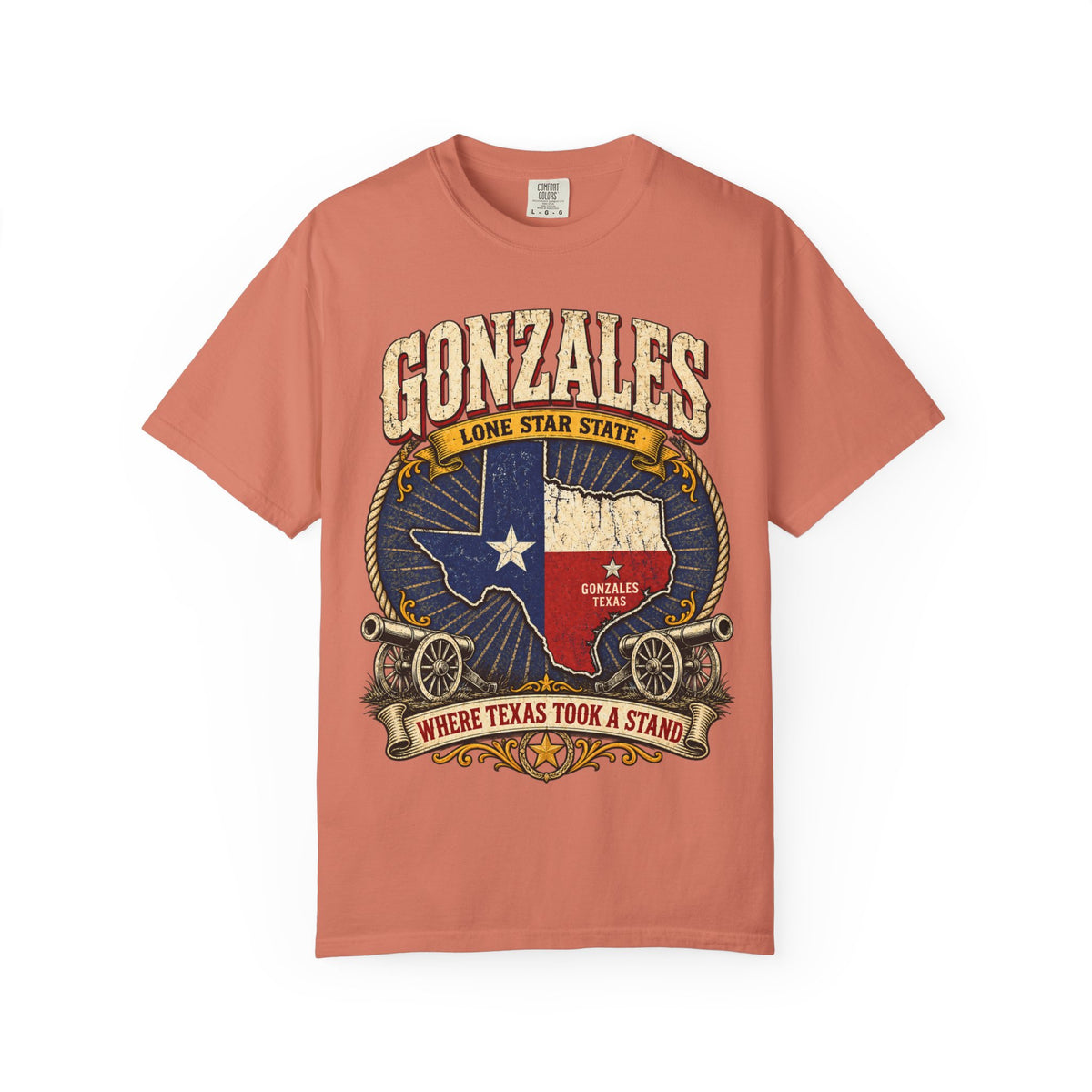 Gonzales Texas T-Shirt — 'Where Texas Took a Stand' Lone Star Heritage Tee