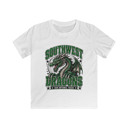 Southwest Dragons Kids Tee — San Antonio Green Dragon Youth T-Shirt
