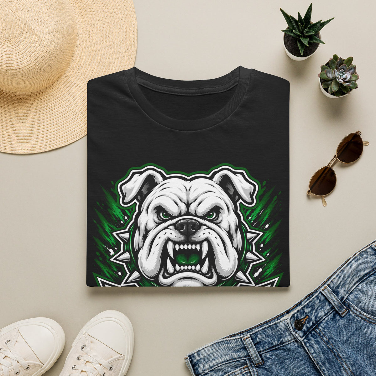 Bulldogs Mascot T-Shirt — Marion Bulldogs School Spirit Tee