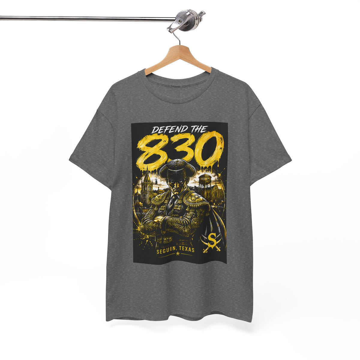 Defend The 830 Matador T-Shirt — San Antonio Pride, Military/Streetwear Graphic Tee