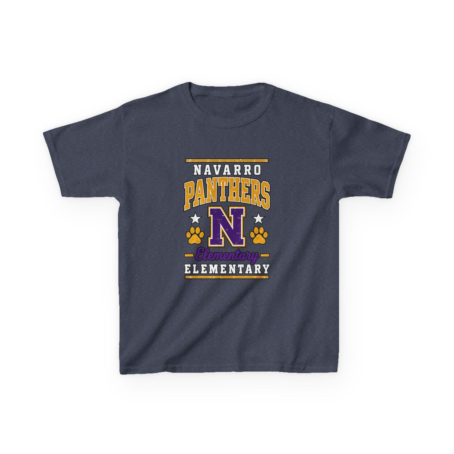 Navarro Panthers Kids T-Shirt — 'N' Elementary School Spirit Tee