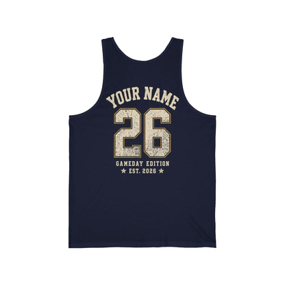 Friday Night Social Club Team Mom Tank — Personalized Gameday Jersey Tank
