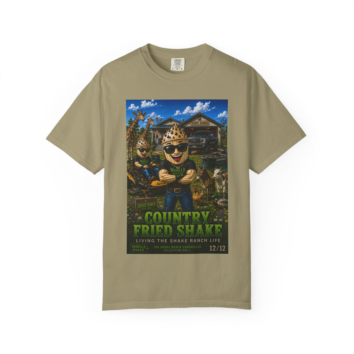 Country Fried Shake - Shake Ranch Collection Vol.1 T-shirt