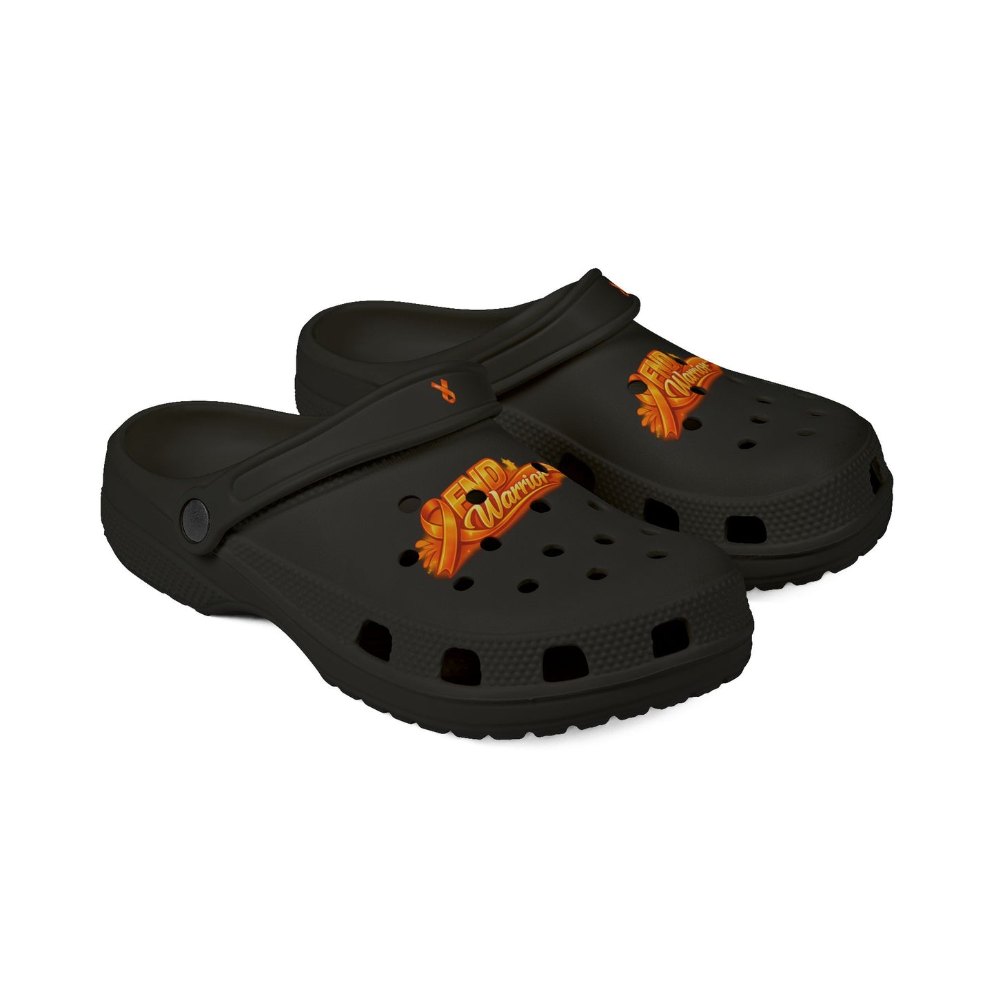 Black FND Warrior Women's Croc Style Shoe