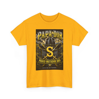 Matador Dad T-Shirt – "Papa-Dor" Proud Matador Design